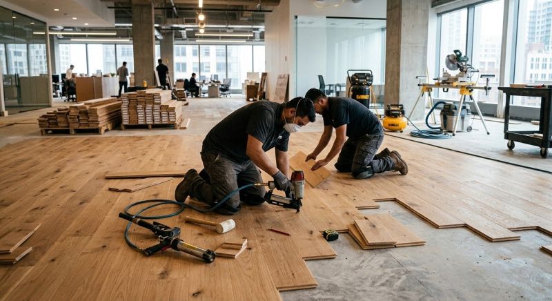 Commercial Hardwood Service in Dracut, MA