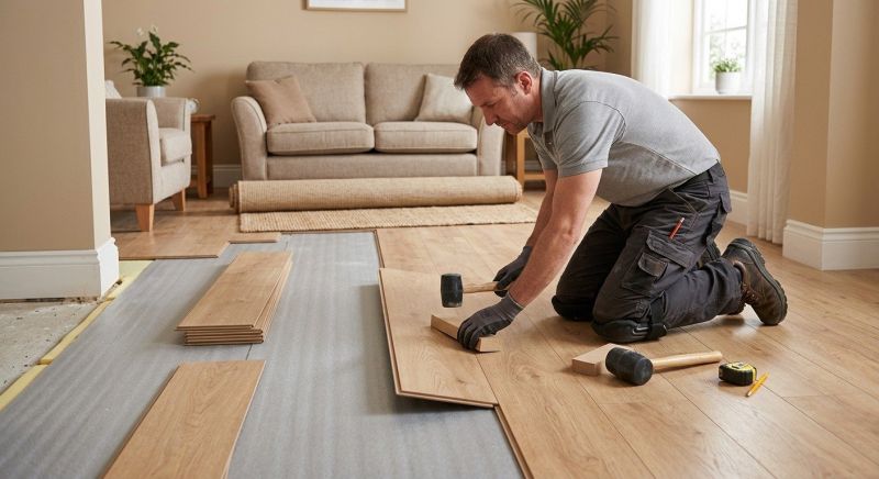 Laminate Floor Installation in Leominster, MA