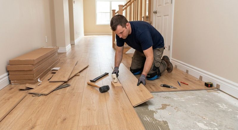 Laminate Floor Replacement in Jaffrey, NH