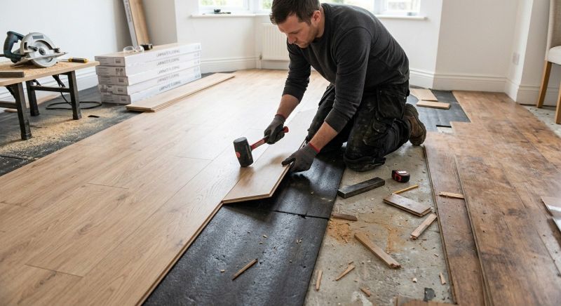 Laminate Floor Replacement in North Chelmsford, MA