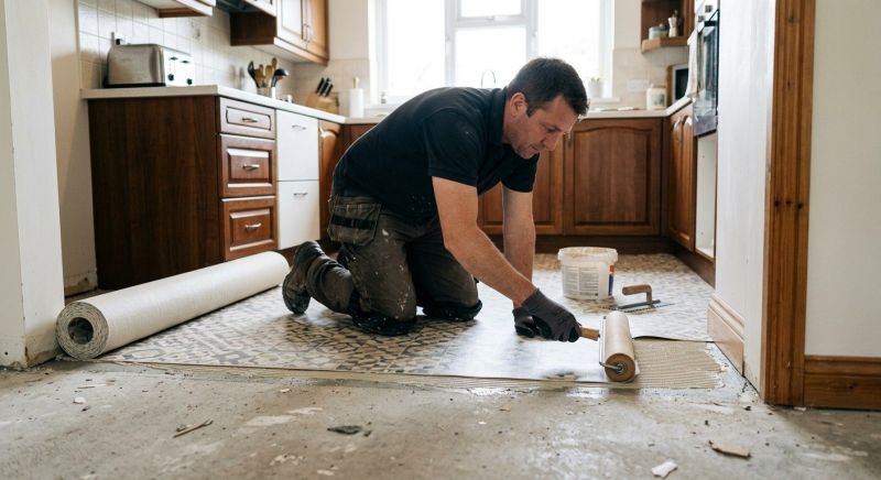 Linoleum Floor Installation in Clinton, MA