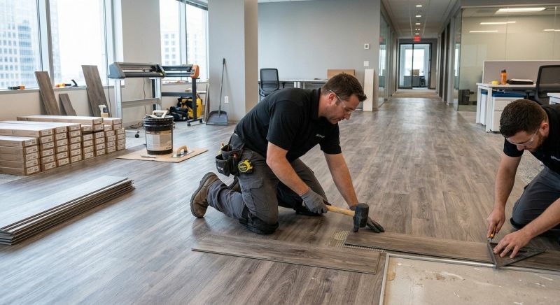Linoleum Floor Installation in Wayland, MA