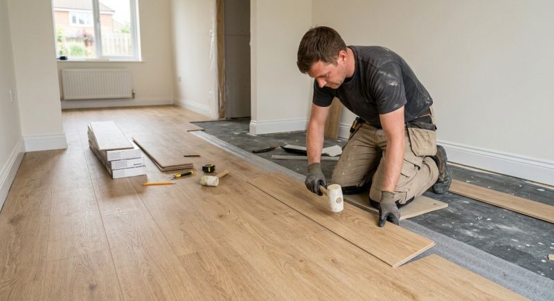Linoleum Floor Installation in Wilton, NH