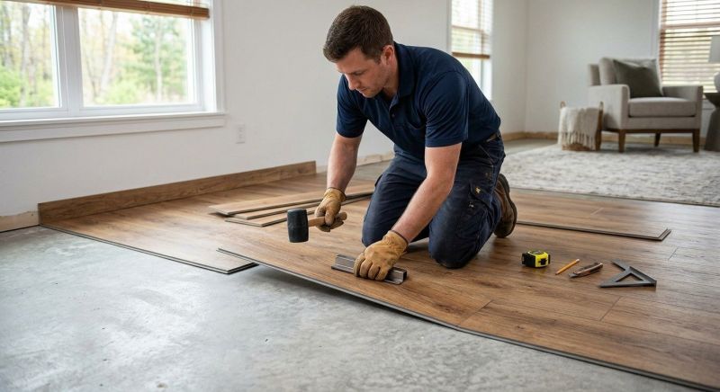Luxury Vinyl Tile Installation in Ashland, MA