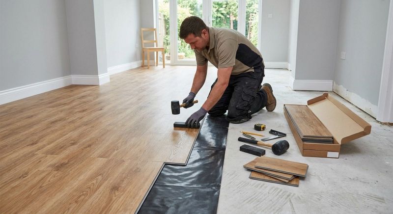 Luxury Vinyl Tile Installation in Auburn, MA