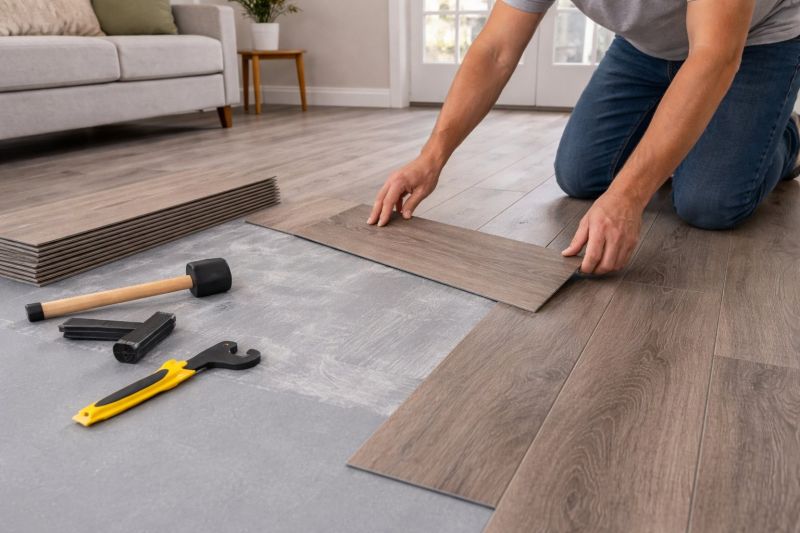 Vinyl Floor Replacement in Worcester County, MA