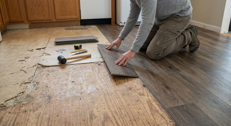 Vinyl Flooring Installation in North Billerica, MA